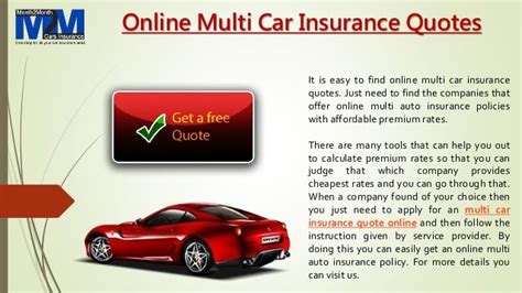 best multi car insurance